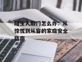 陌生人敲门怎么办：从惊慌到从容的家庭安全指南