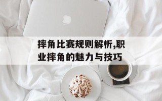 摔角比赛规则解析,职业摔角的魅力与技巧
