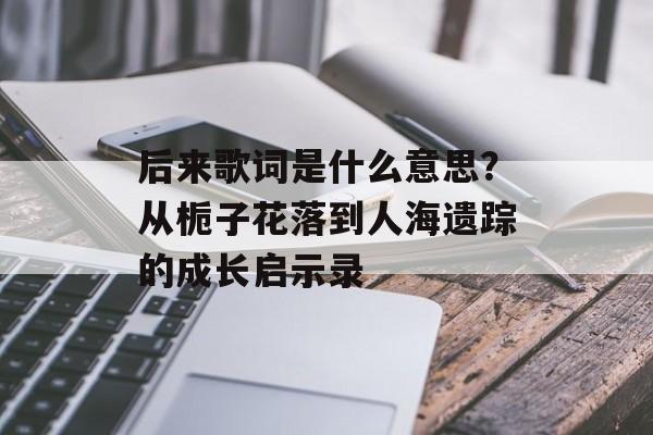 后来歌词是什么意思？从栀子花落到人海遗踪的成长启示录-第1张图片-