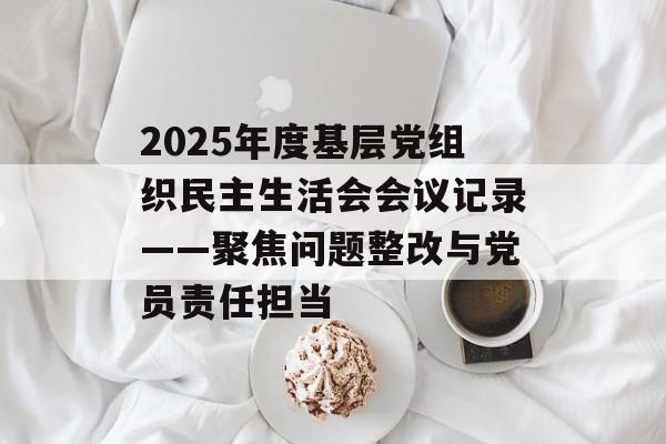 2025年度基层党组织民主生活会会议记录——聚焦问题整改与党员责任担当-第1张图片-