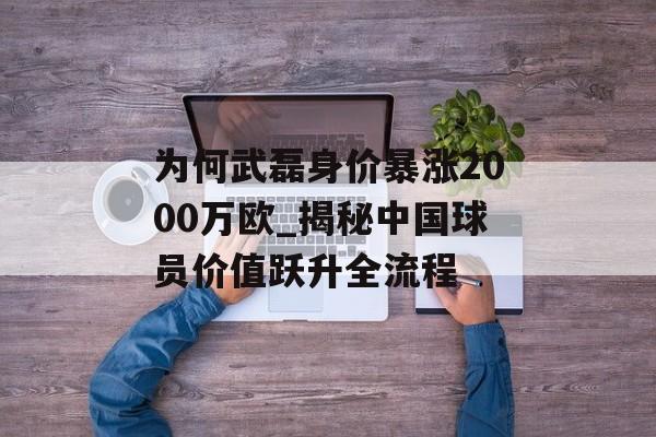 为何武磊身价暴涨2000万欧_揭秘中国球员价值跃升全流程-第1张图片-